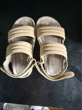 Cat & Jack Tan Girls Sandals